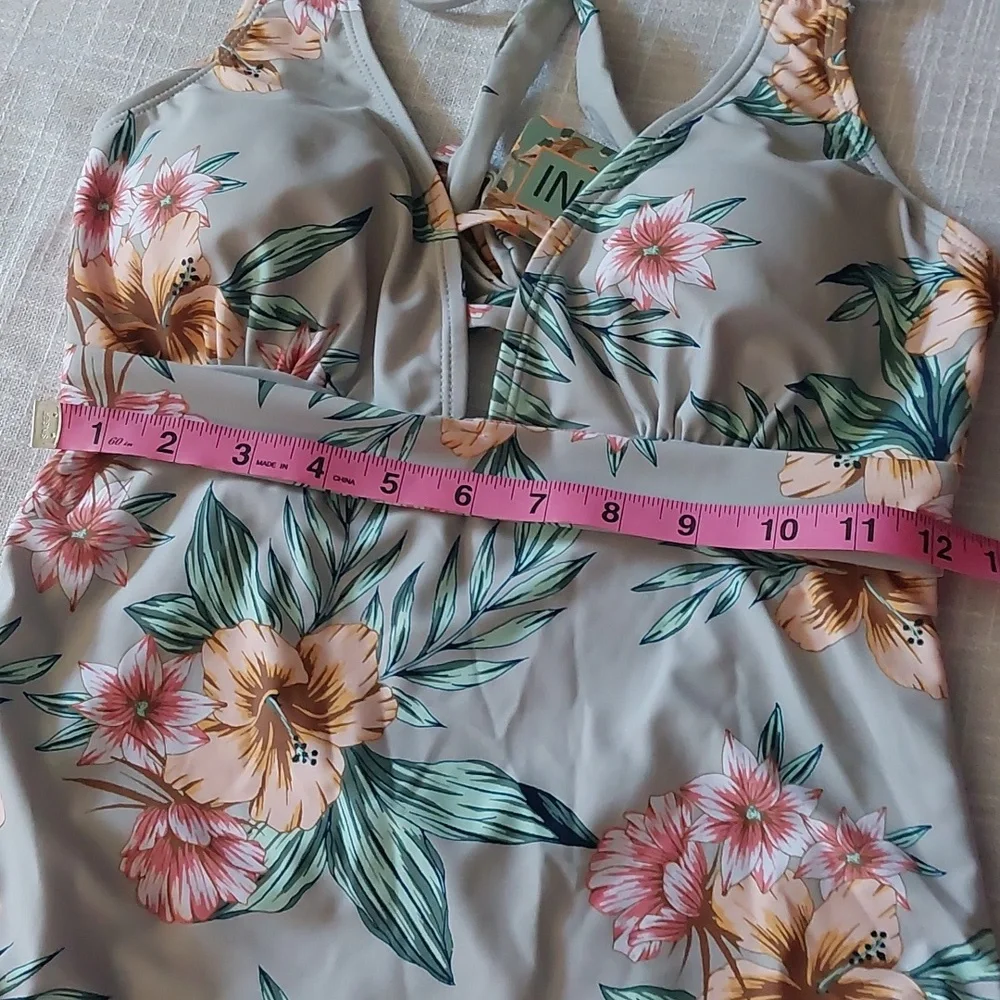 Shekini swimwear floral women's one piece Size S‎
